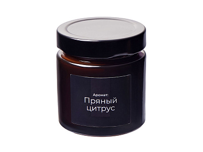 Свеча ароматическая Noella (Коричневый)