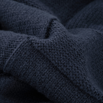 Плед Cella Soft вязаный, 160*90 см, синий