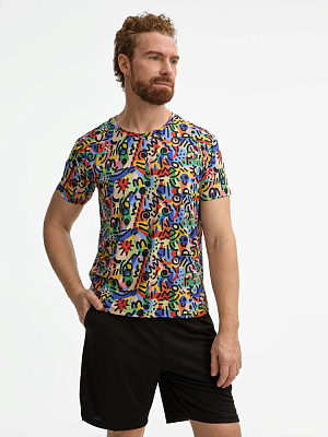 Футболка унисекс Senti с полной запечаткой на заказ