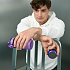 Бутылка для воды Флип мини (Flip mini), фиолетовая - Фото 11