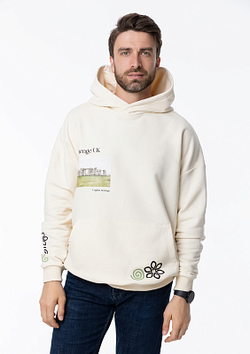 Худи унисекс STAN оверсайз футер без начёса 350, 66