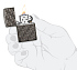 Зажигалка ZIPPO Armor™ с покрытием High Polish Black Ice®, латунь/сталь, чёрная, 38x13x57 мм - Фото 5