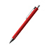 Ручка металлическая Elegant Soft софт-тач, красная - Фото 3