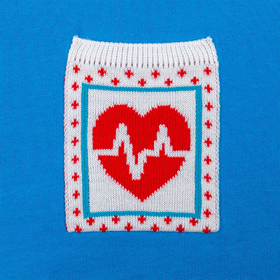 Вязаный карман на заказ Fondo