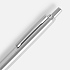 Ручка шариковая Poetica, серебристая - Фото 3