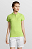 Рубашка поло женская People 210, зеленое яблоко - Фото 4