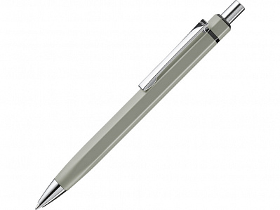Ручка металлическая шариковая шестигранная Six (Серый)