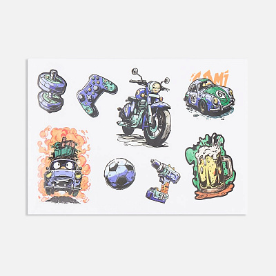 Стикерпак UV-DTF Thematic для мужчин