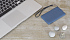 Зарядное устройство "Камень" с покрытием soft grip, 4000 mAh в подарочной коробке, темно-синий - Фото 2