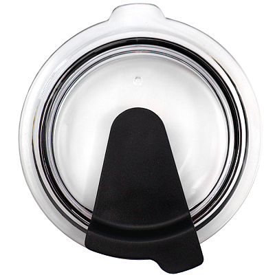 Кружка с крышкой Velvet Duo, софт-тач, тёмно-серая/чёрная