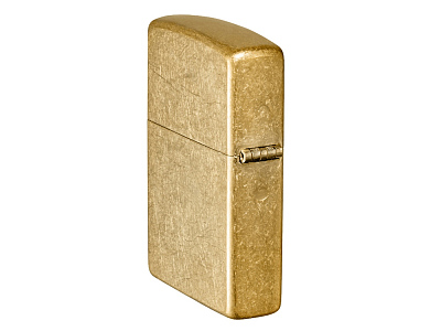 Зажигалка ZIPPO Classic с покрытием Tumbled Brass