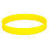 Браслет силиконовый FEST; 20 x 1,2 x 0,2 см; желтый; силикон; гравировка - Фото 1