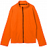 Куртка флисовая унисекс Manakin, оранжевая - Фото 1