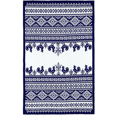 Плед на заказ Tricksy Net, 2 цвета, М, акрил