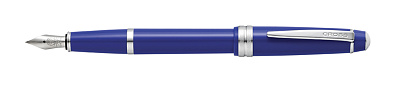 Перьевая ручка Cross Bailey Light Blue, перо ультратонкое XF (Синий)