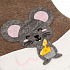 Носок для подарков Noel, с мышкой - Фото 3