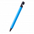 N5 soft, ручка шариковая, голубой/черный, пластик,soft-touch, подставка для смартфона - Фото 2