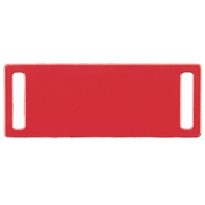 Шильдик металлический Kova  (Красный)