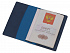 Обложка для паспорта с RFID защитой отделений для пластиковых карт Favor - Фото 2