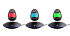 Левитирующая bluetooth колонка "Smart UFO" 3Вт с разноцветной подсветкой, черный с синим - Фото 3