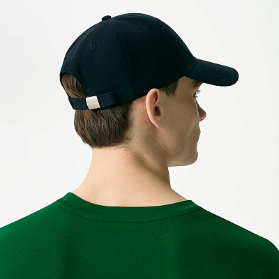 Бейсболка Аксис (Axis), 6 клиньев, черный