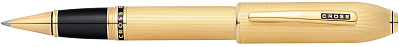 Ручка-роллер Selectip Cross Peerless 125. Цвет - золотистый (Золотистый)