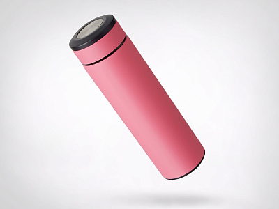 Термос Confident с покрытием soft-touch