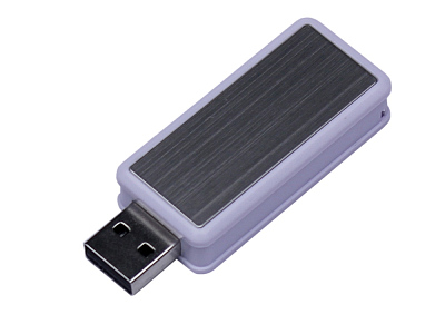 USB 3.0- флешка промо на 64 Гб прямоугольной формы, выдвижной механизм (Белый) USB 3.0- флешка промо на 64 Гб прямоугольной формы, выдвижной механизм (Белый)