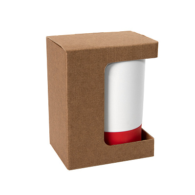 Коробка для кружки 26700, размер 11,9х8,6х15,2 см, микрогофрокартон  (Коричневый)