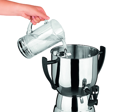 Самовар BEEM модель 2017, 3 литра, серебристый