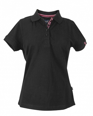 Рубашка поло женская Avon Ladies, черная (Черный)