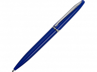 Ручка пластиковая шариковая Империал (Синий глянцевый/серебристый)