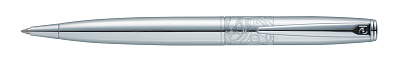 Ручка шариковая Pierre Cardin BARON. Цвет - серебристый. Упаковка В. (Серебристый)