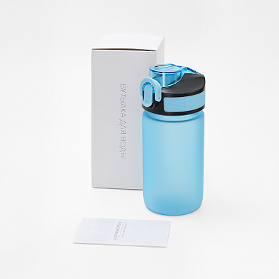 Бутылка для воды Флип мини (Flip mini), бирюзовая