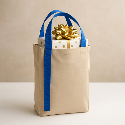 Шоппер Superbag Pack (M) (неокрашенный с синим)