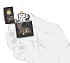 Зажигалка ZIPPO Western с покрытием High Polish Black, латунь/сталь, черная, глянцевая, 38x13x57 мм - Фото 5
