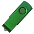 USB flash-карта DOT (16Гб), зеленый, 5,8х2х1,1см, пластик, металл - Фото 1