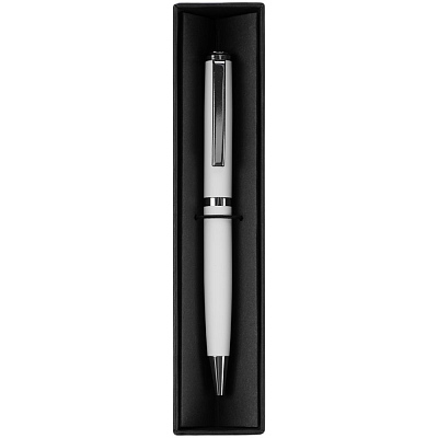Ручка шариковая Inkish Chrome, белая