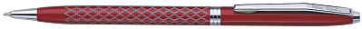 Ручка шариковая Pierre Cardin GAMME. Цвет - красный, печатный рисунок на корпусе. Упаковка Е или E-1 (Красный)