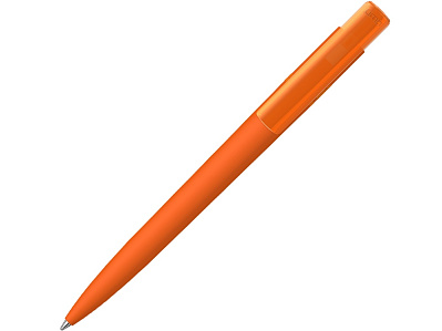 Ручка металлическая шариковая RECYCLED PET PEN PRO K transparent GUM soft-touch (Оранжевый)
