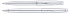 Набор  Pierre Cardin PEN&PEN: ручка шариковая + роллер. Цвет - стальной. Упаковка Е. - Фото 1
