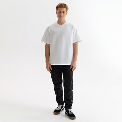 Футболка унисекс RUST, 100% хлопок, 240 гр., белая (теплый тон), размер XS