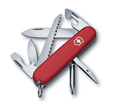Нож перочинный VICTORINOX Hiker, 91 мм, 13 функций  (Красный)