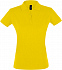 Рубашка поло женская Perfect Women 180 желтая - Фото 1