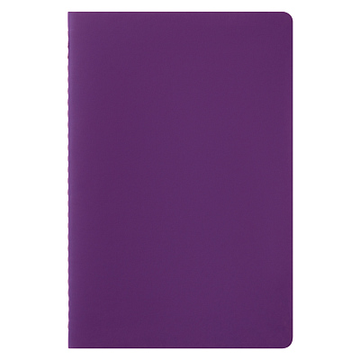 Блокнот Alpha slim, фиолетовый