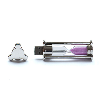 Стекло 10 Песочные часы , 16Гб (Фиолетовый)