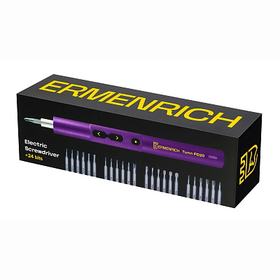 Аккумуляторная отвертка Ermenrich Tunn PD20