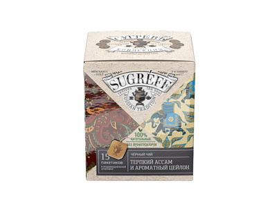 Чёрный чай Терпкий Ассам и ароматный Цейлон в индивидуальных саше
