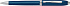 Шариковая ручка Cross Townsend. Цвет - синий. - Фото 1