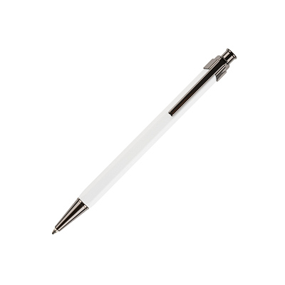 Ручка шариковая Pierre Cardin PRIZMA. Цвет - белый. Упаковка Е